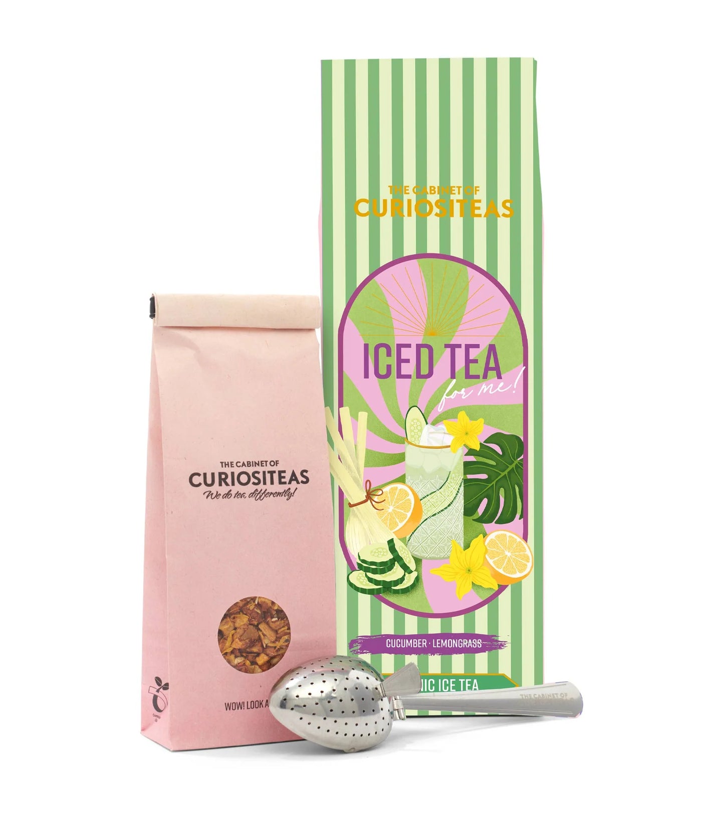 Organic Ice Tea | Cucumber Lemongrass