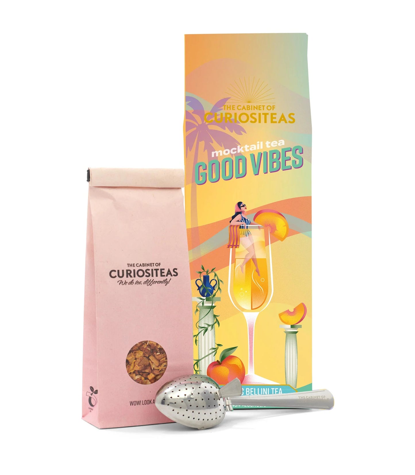 Organic Bellini Tea | Good Vibes Mocktail (0% Alcohol)