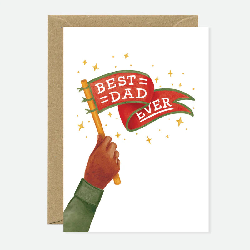 Klappkarte "Best Dad Ever"