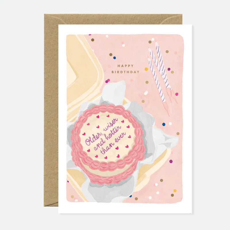 Klappkarte "Olde Wiser Cake"