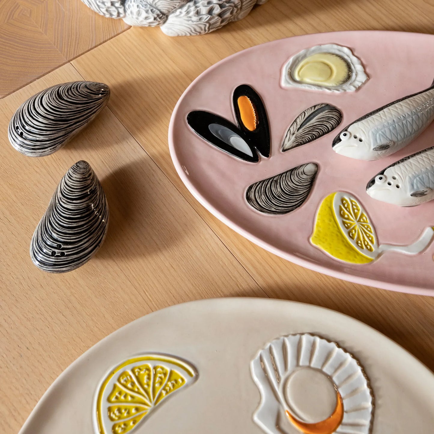 &klevering - Salz- und Pfefferstreuer "Muscheln"
