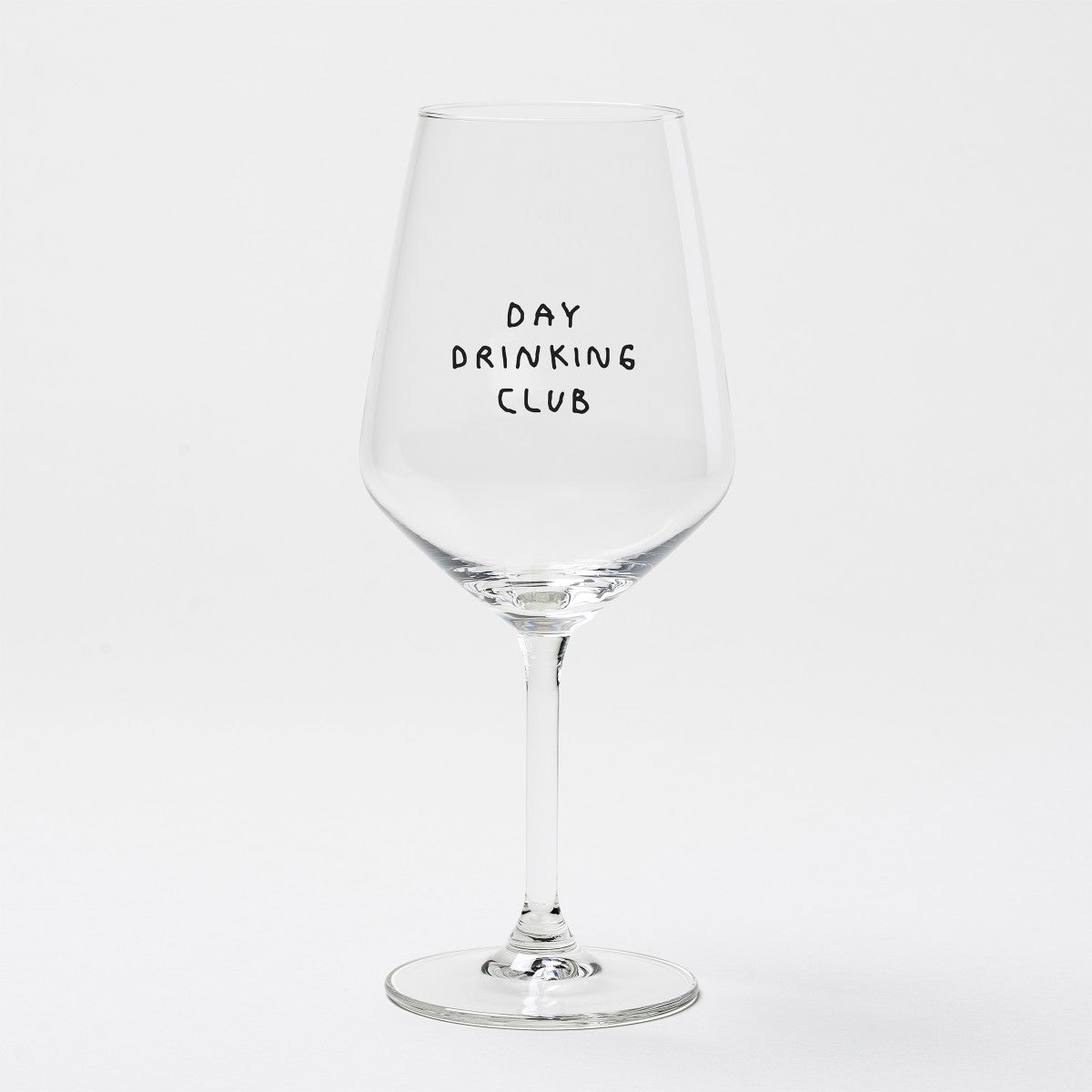 "Day Drinking Club" Weinglas