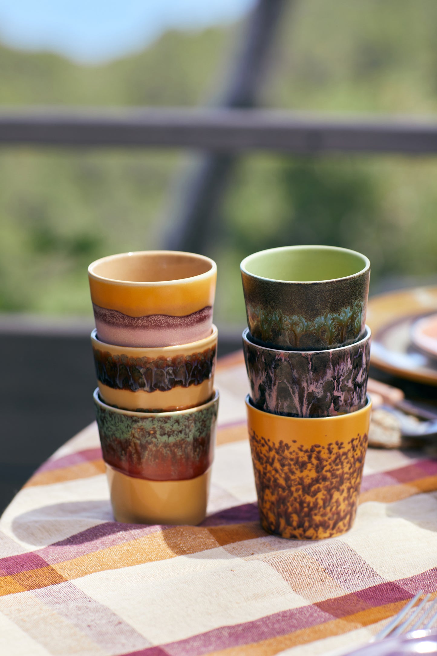 HKliving 70s Ceramics: Kaffee Becher Blast