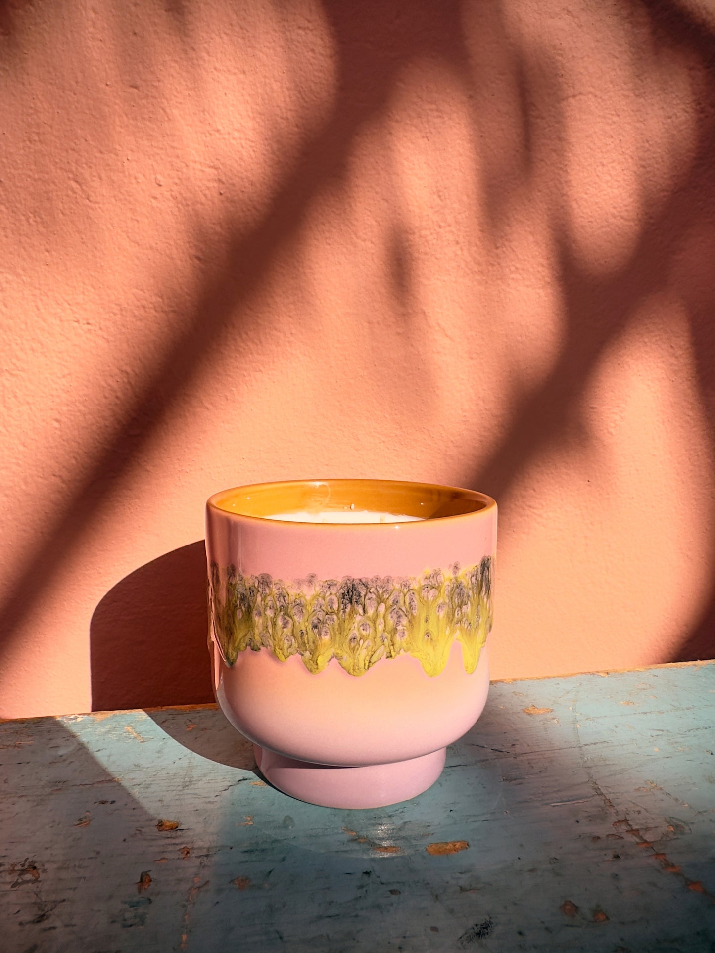 HKliving 70s Ceramics: Duftkerze "Miami"