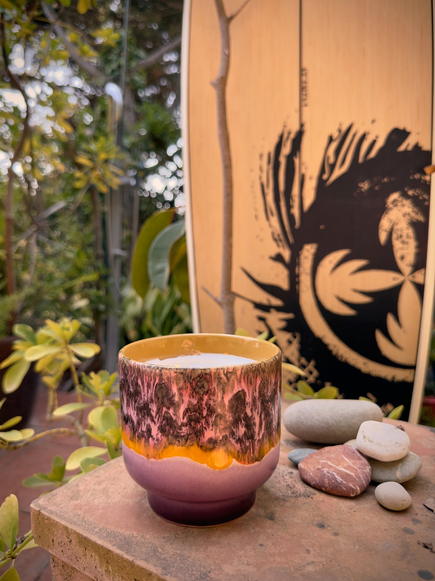 HKliving 70s Ceramics: Duftkerze "Cape Town"