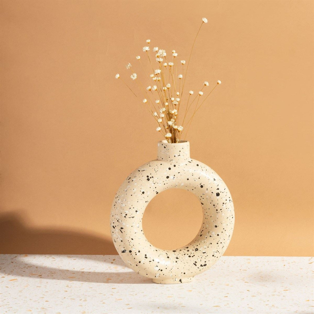 Terrazzo Vase groß