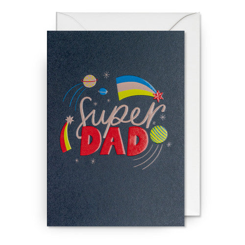 Klappkarte Super Dad