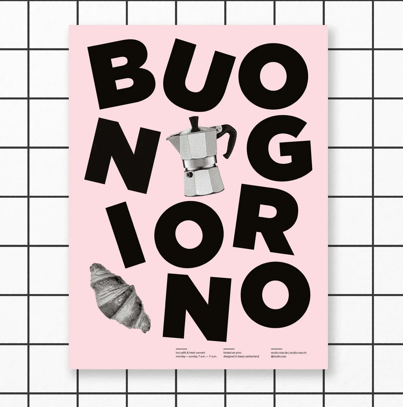 Plakat A3 – BUONGIORNO