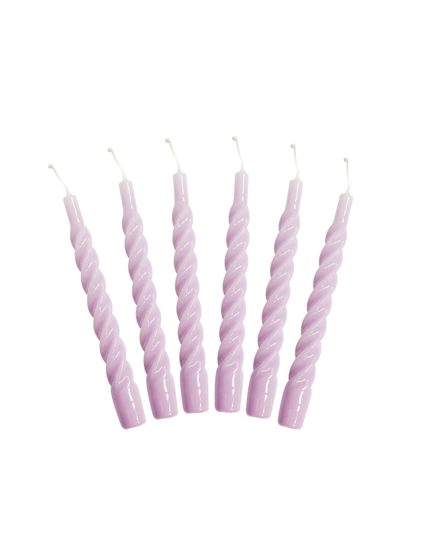 Kerze Twist "Lilac" 20cm