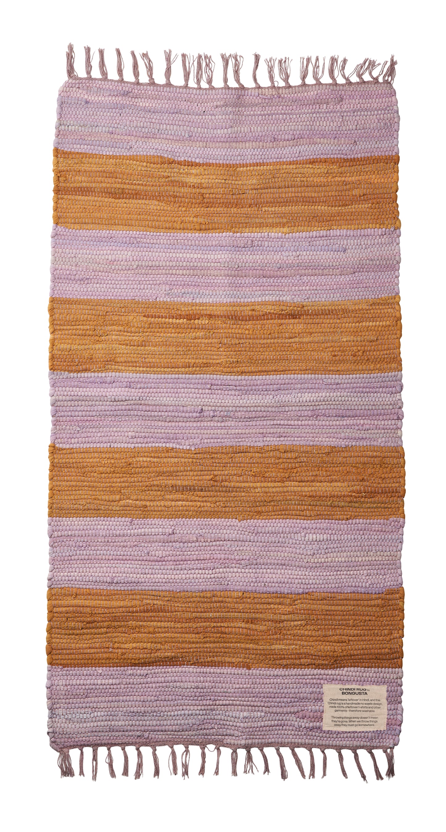Teppich Chindi (lilac & golden, 60x90cm)