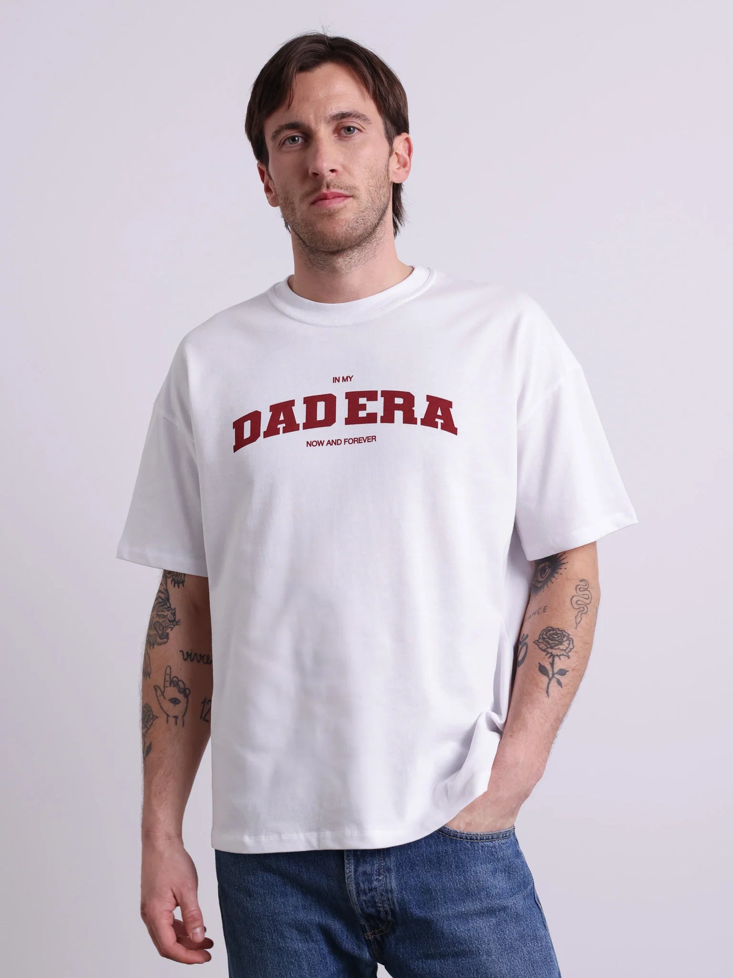Dad Era Shirt (burgundy) Famvibes