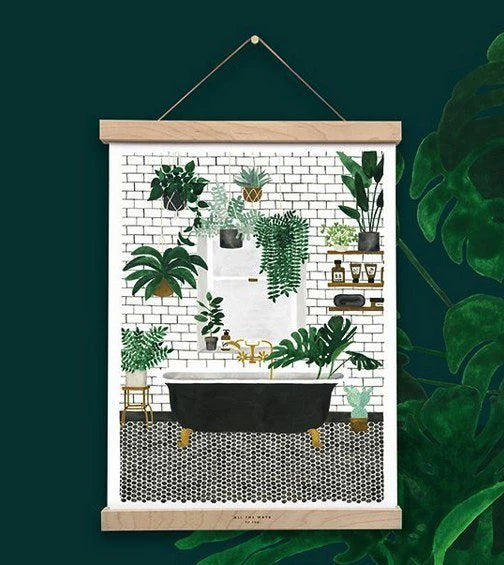 Magnetischer Holzrahmen für Poster (18 x 24cm)