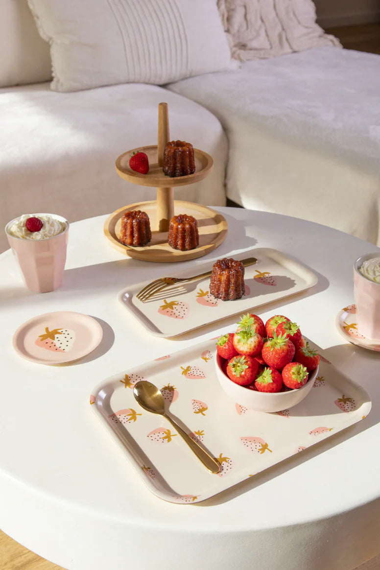 Coasters "Strawberries" (2er Set)