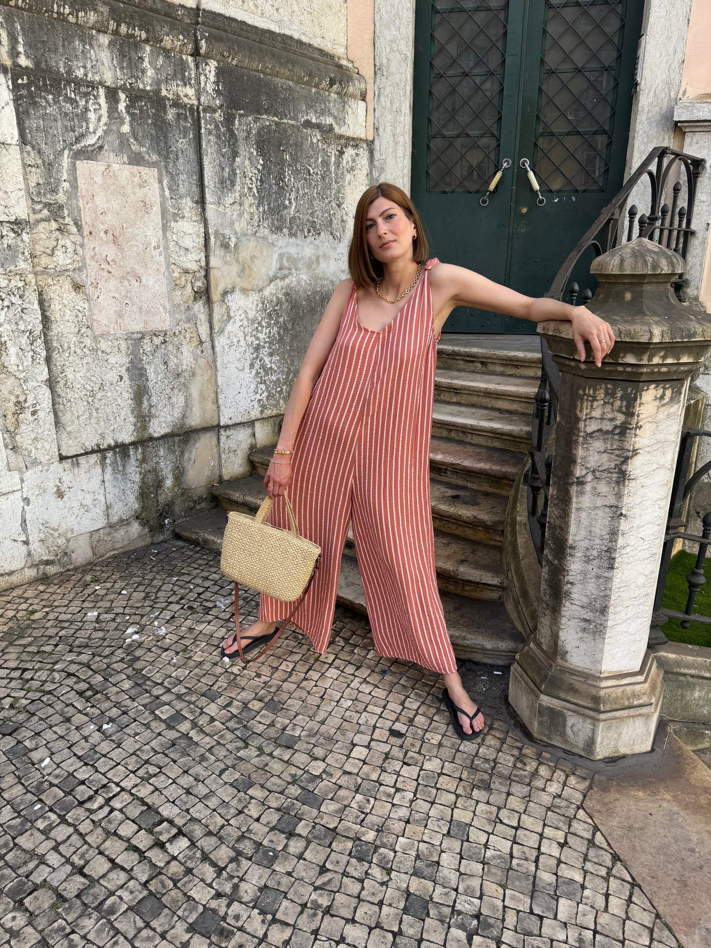 Jumpsuit JOSIE (terrakotta)