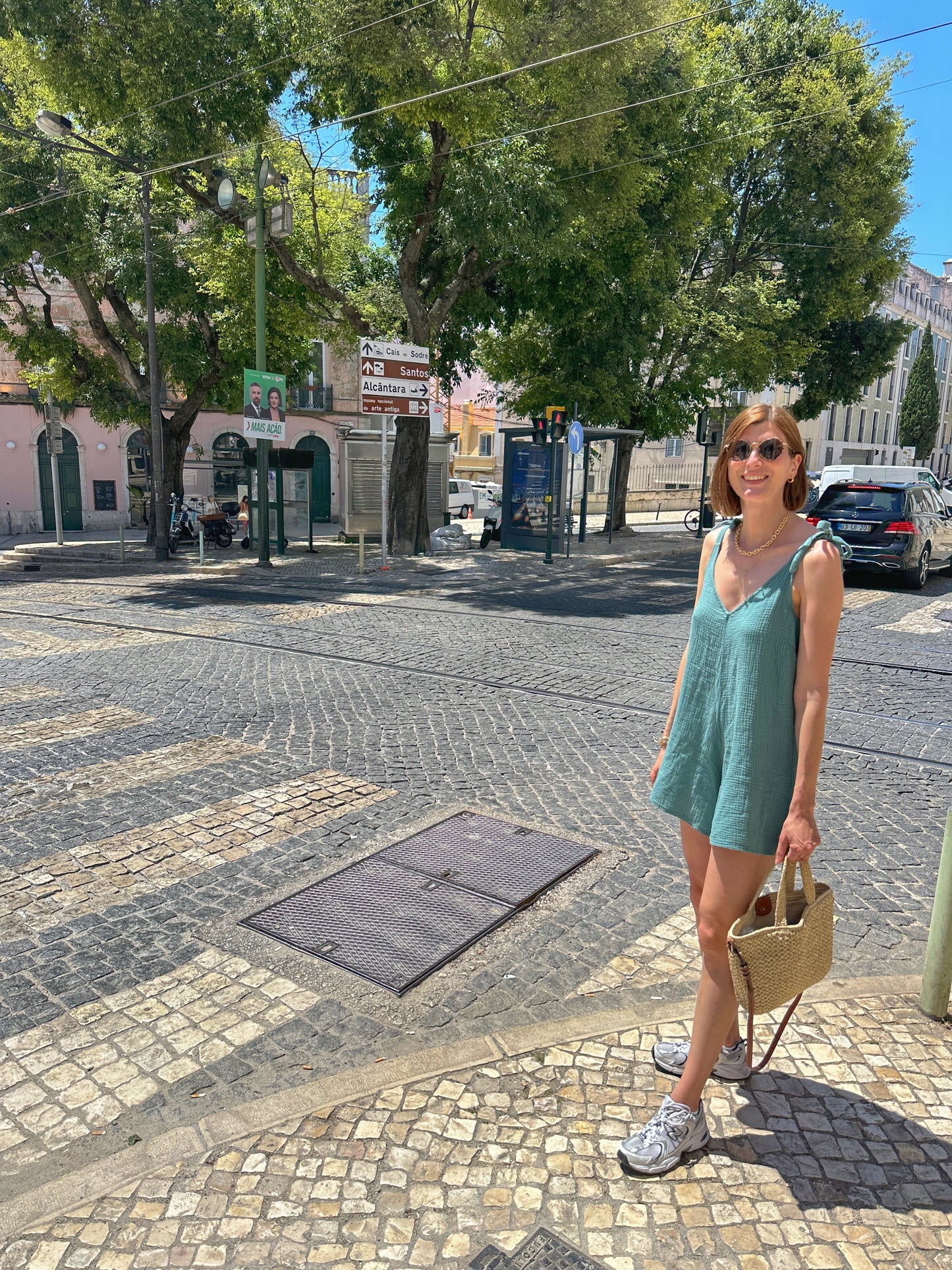 Playsuit LIA (salbeigrün)