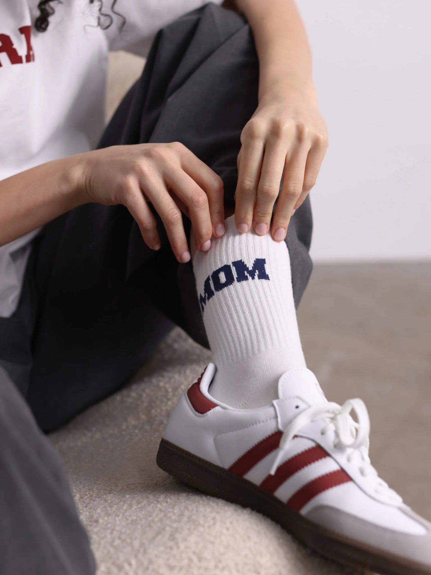 Mom College Socken Famvibes