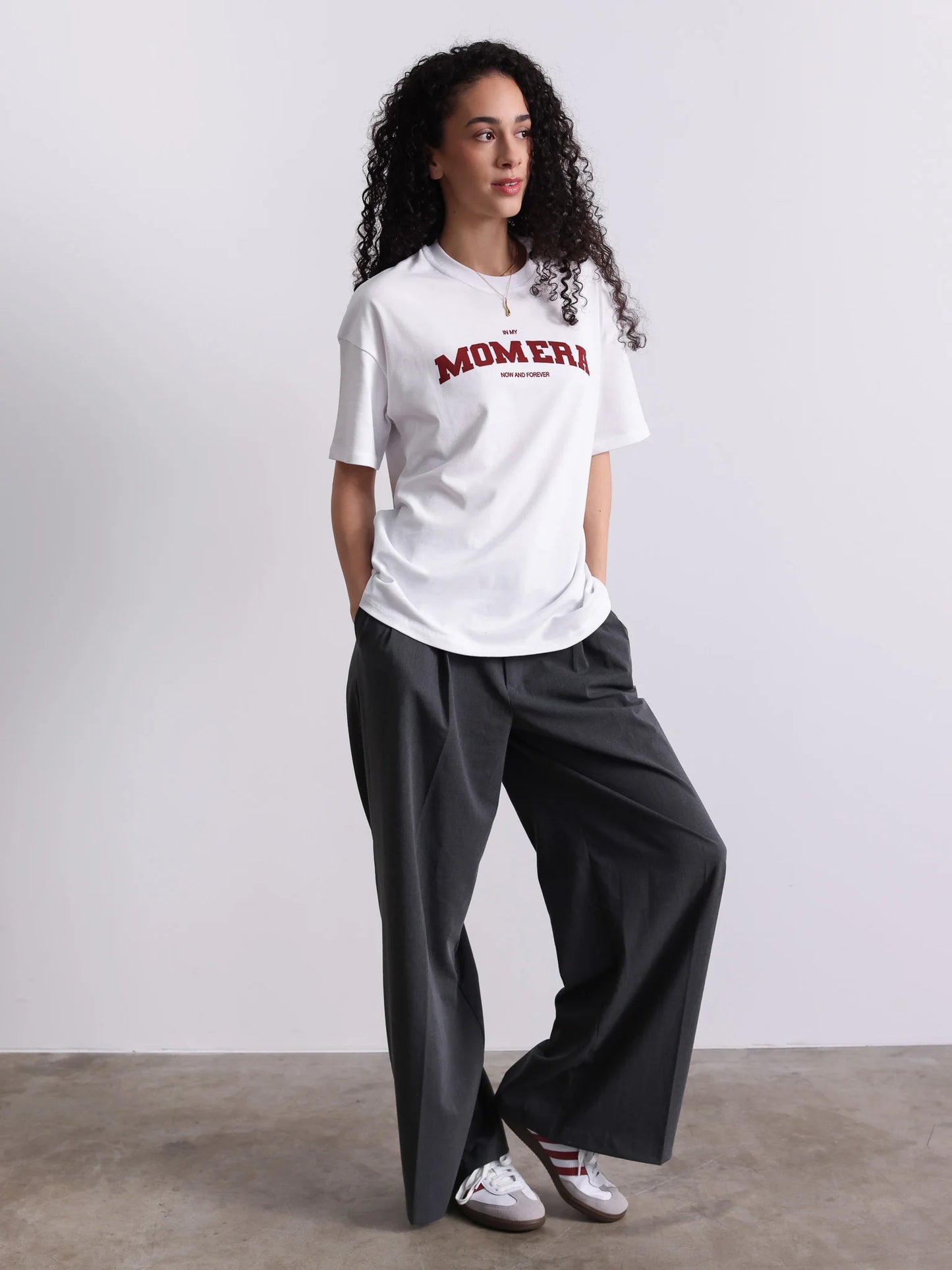 Mom Era Shirt (burgundy) Famvibes