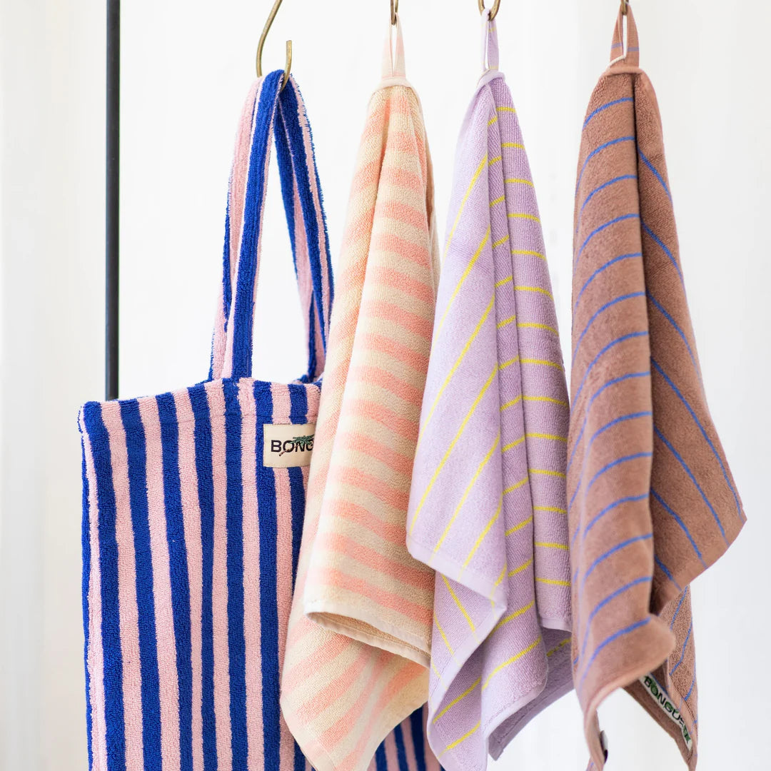 Tasche Naram gestreift (dazzling blue & rose)
