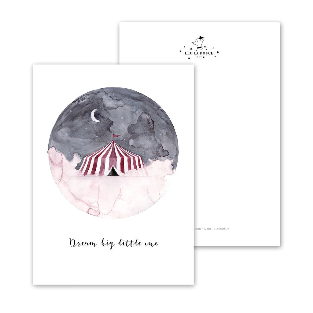Postkarte - Dream big little one