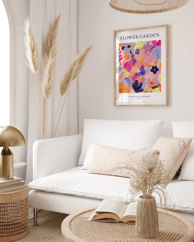 Poster "Flower Garden" (29,7 x 39,7cm)