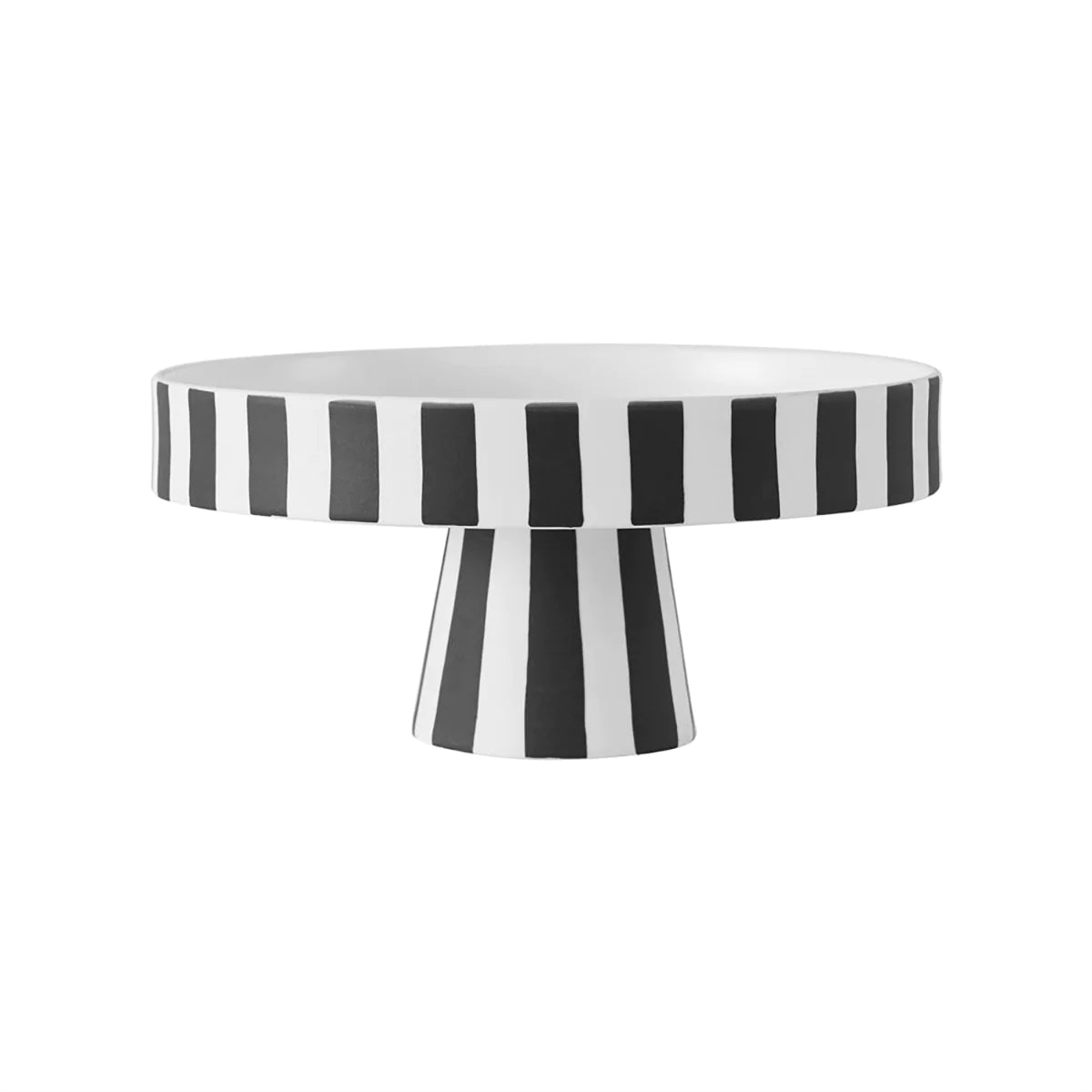 OYOY – Toppu Tablett, schwarz/weiß