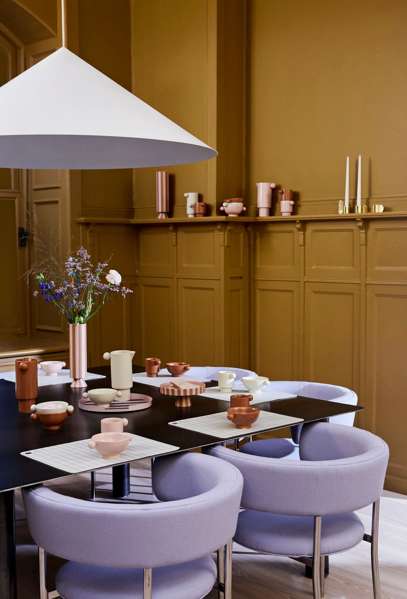 OYOY – Toppu Tablett, rose/caramel