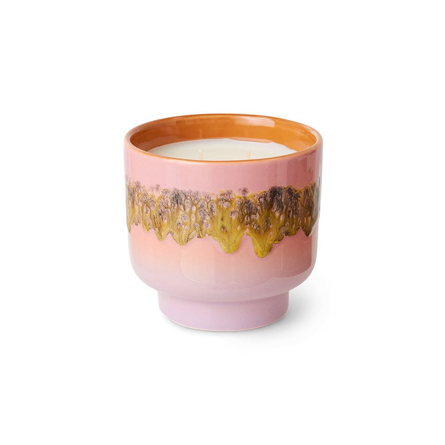 HKliving 70s Ceramics: Duftkerze "Miami"