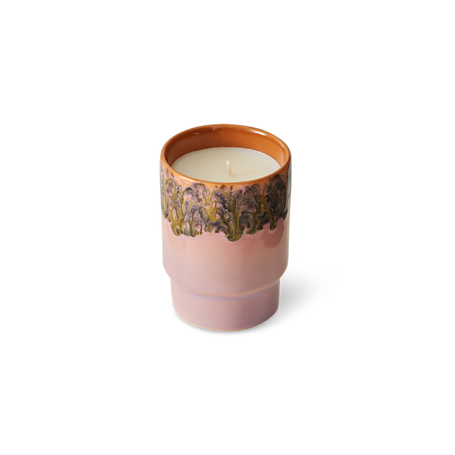 HKliving 70s Ceramics: Duftkerze "Miami" small