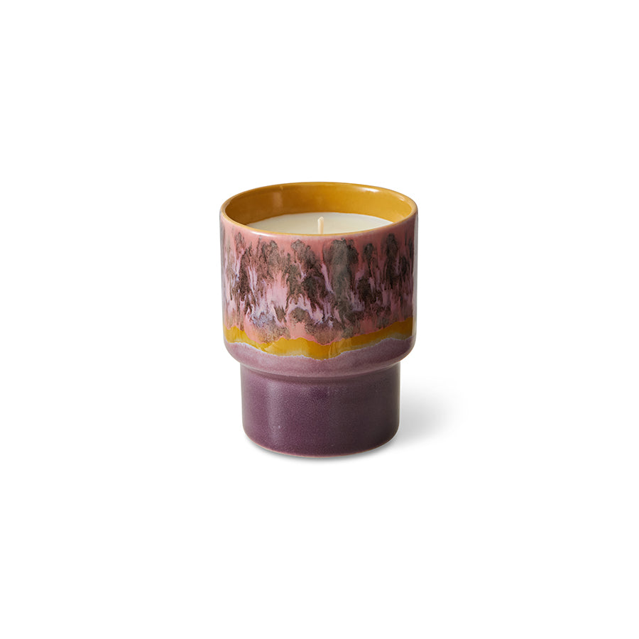 HKliving 70s Ceramics: Duftkerze "Cape Town" small