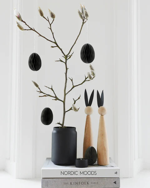 Waben-Osterei "Schwarz"