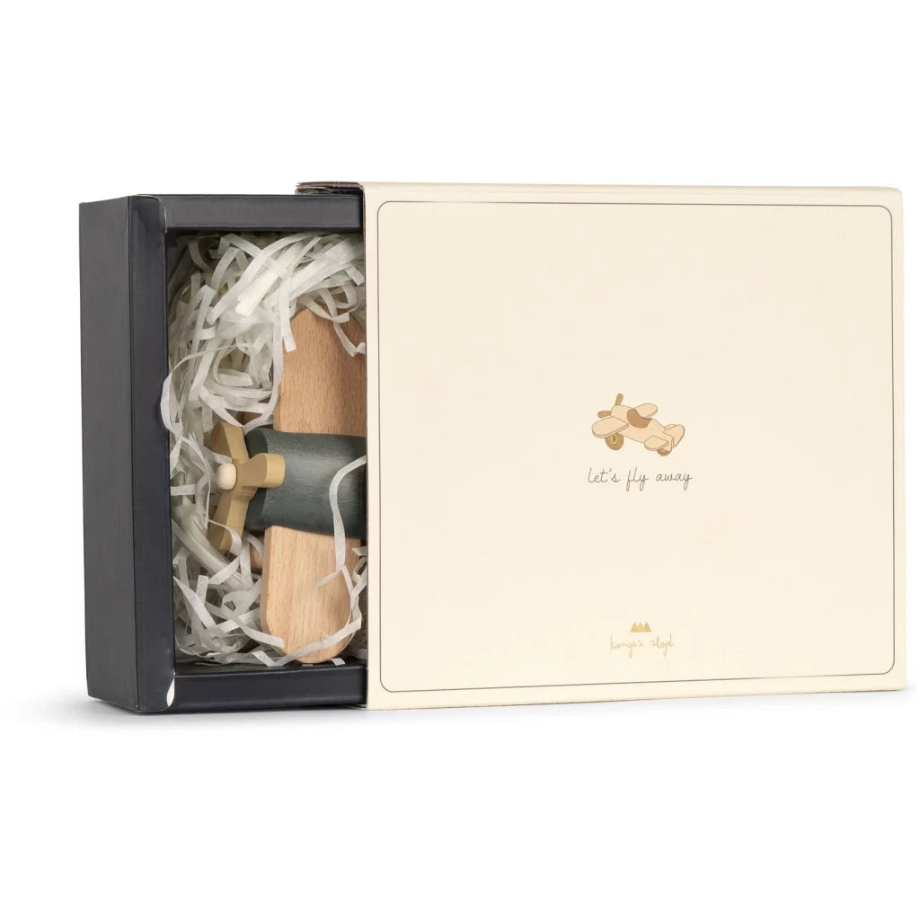 Konges Sløjd - Spielzeugflugzeug aus Buchenholz