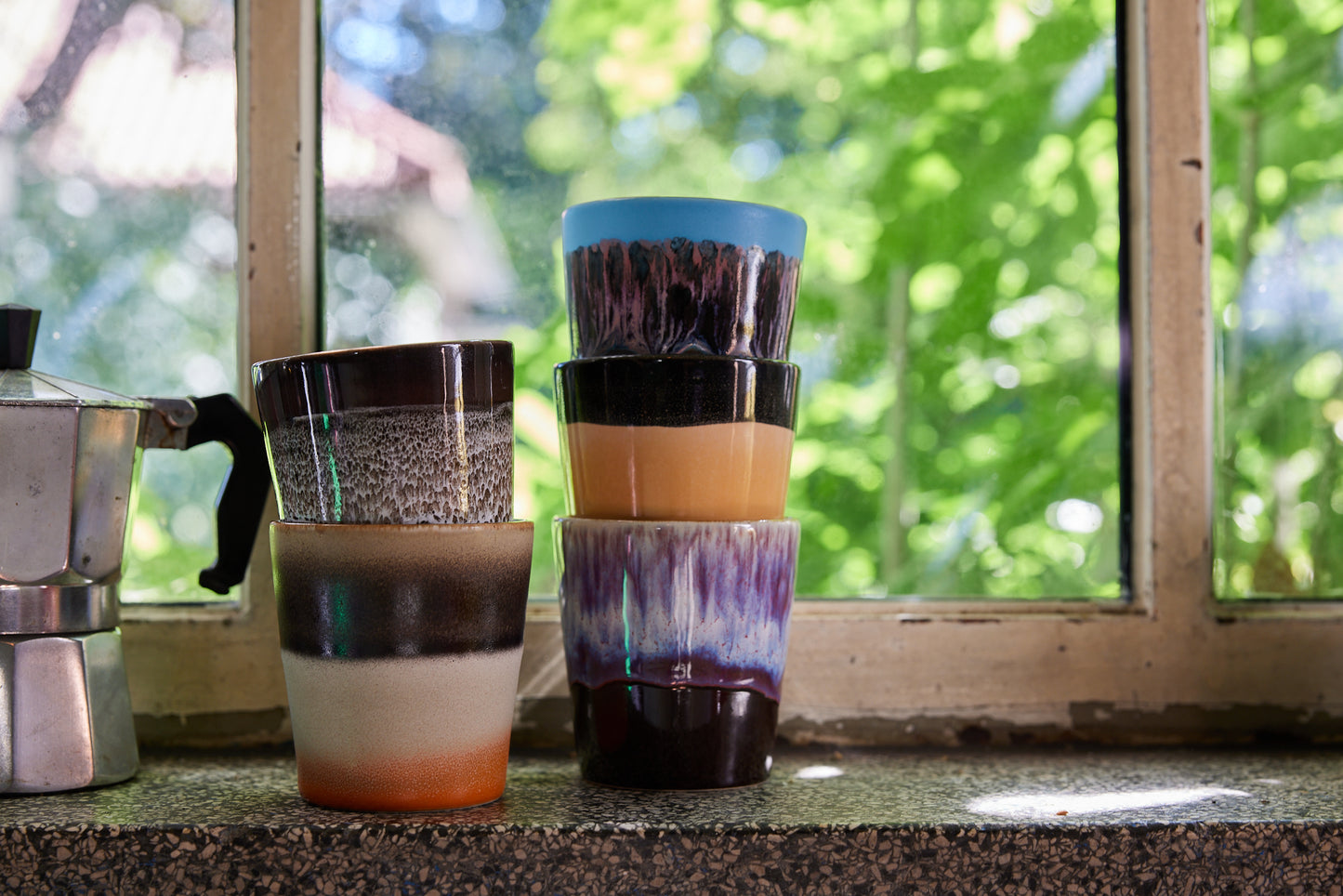HKliving 70s Ceramics: Kaffee Becher Yeti