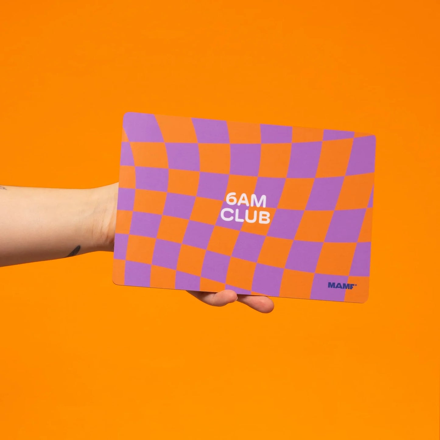 Frühstücksbrettchen MAMF "6AM Club"