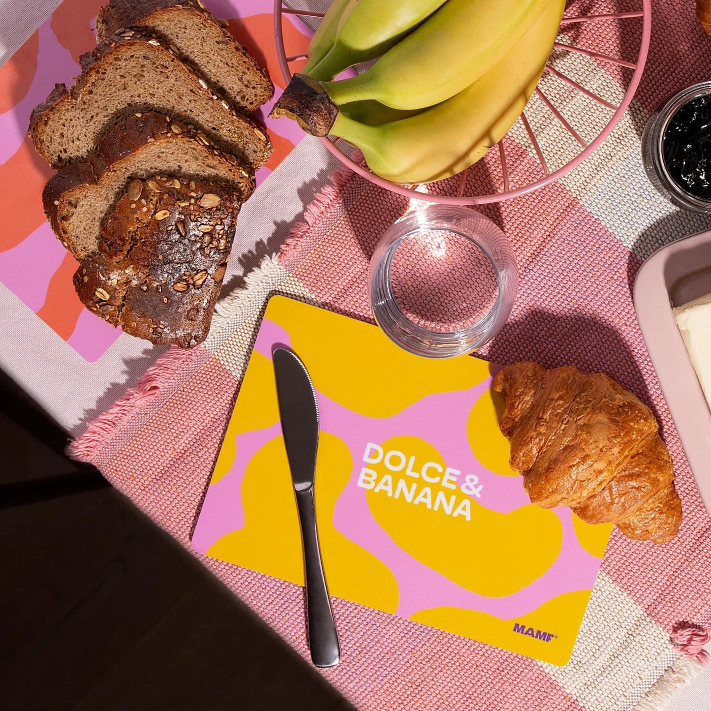 Frühstücksbrettchen MAMF "Dolce & Banana"