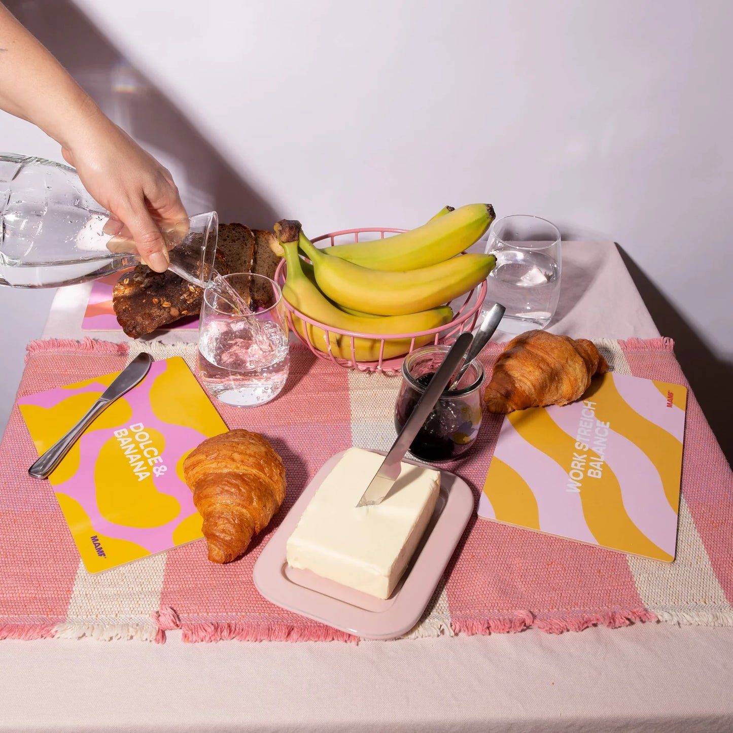 Frühstücksbrettchen MAMF "Work Streich Balance"
