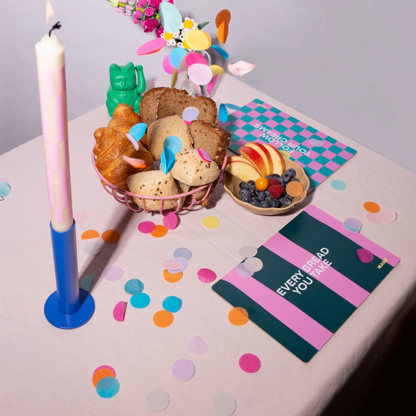 Frühstücksbrettchen MAMF "Follow Your Creams"