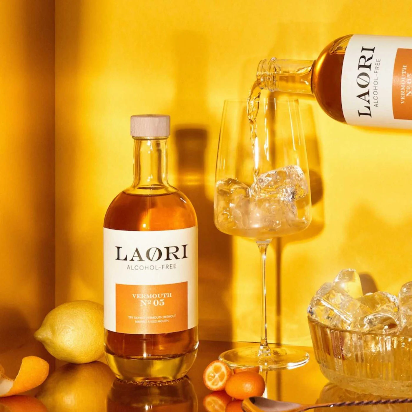 Laori Vermouth No 5 für Laori Wildberry (alkoholfreier Wein-Aperitif / 0,5 I)