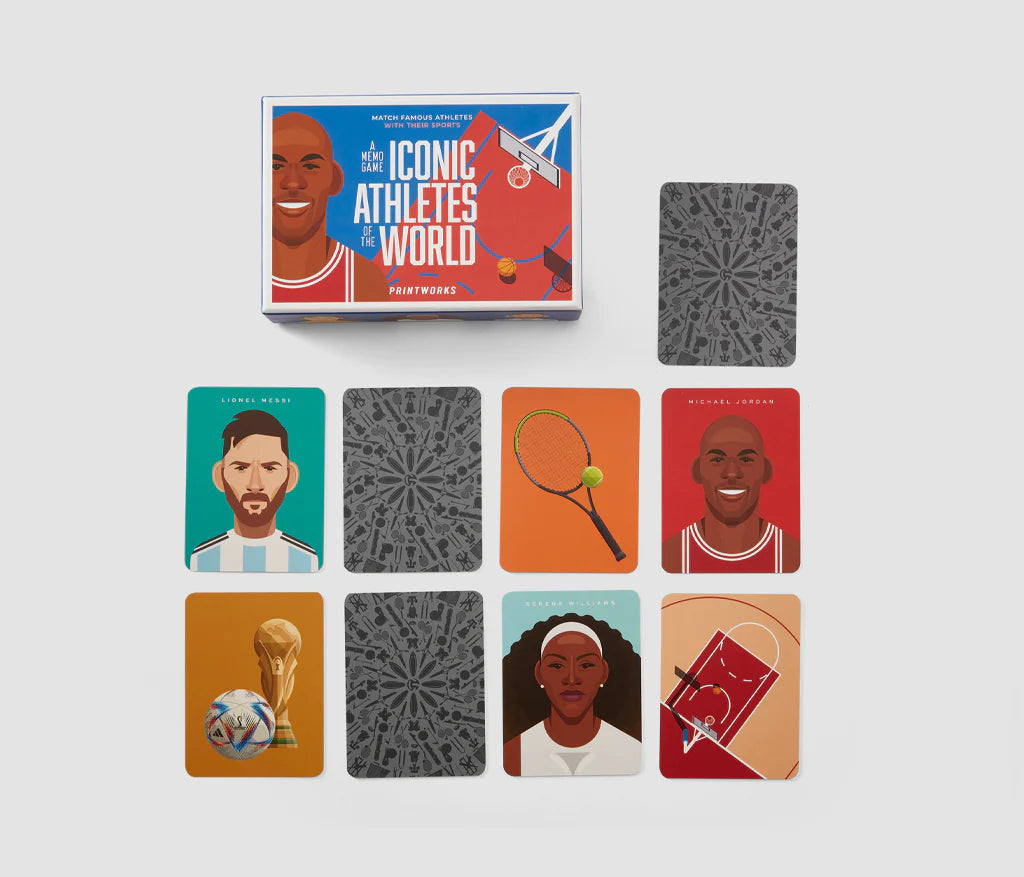Printworks - Memospiel - Iconic Athletes
