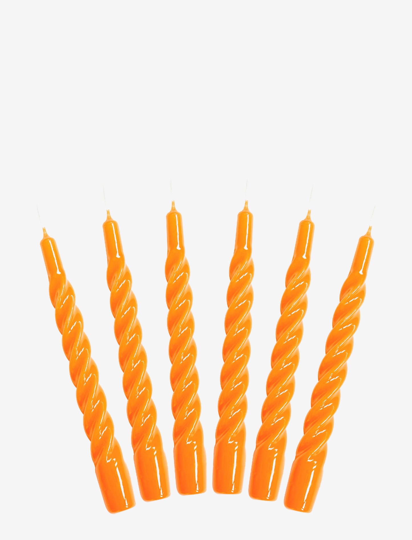 Kerze Twist "Orange" 20cm