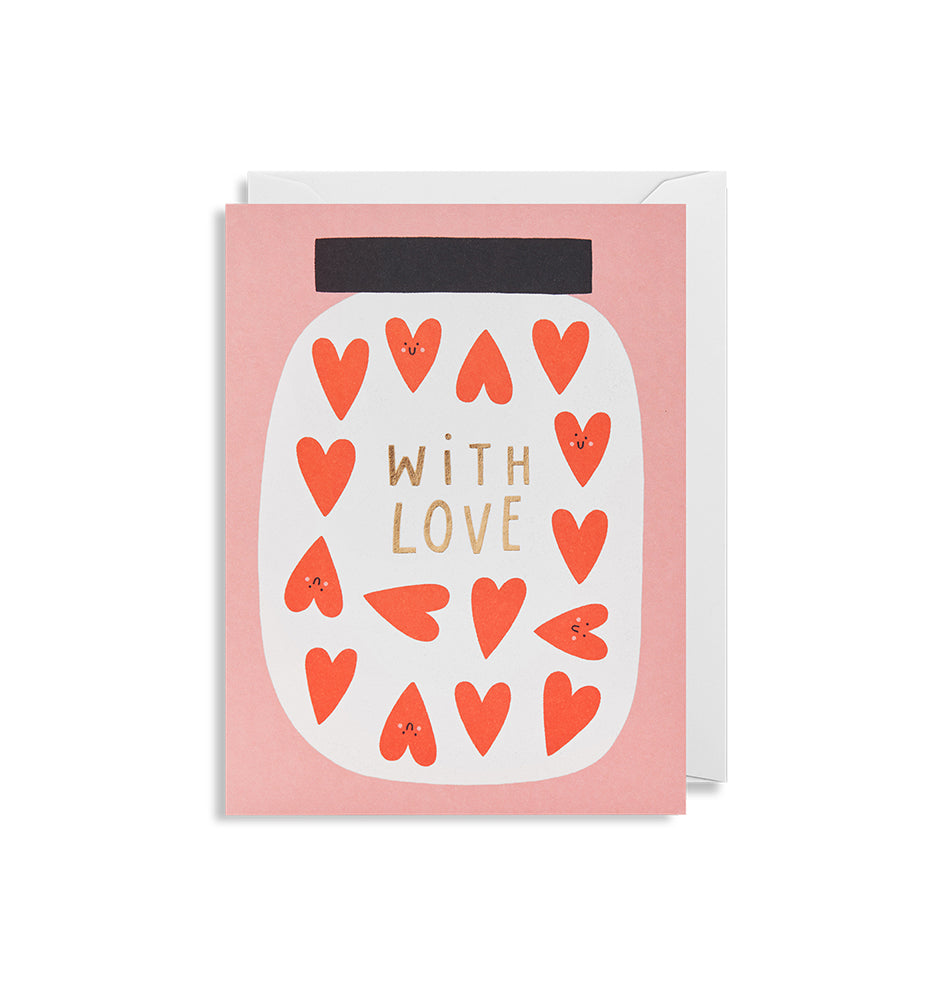 Klappkarte Mini With Love