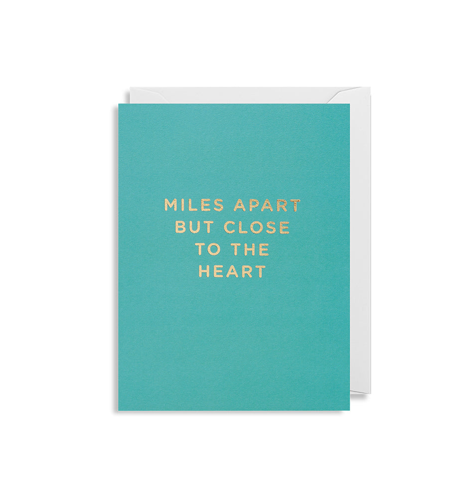 Klappkarte Mini Miles Apart