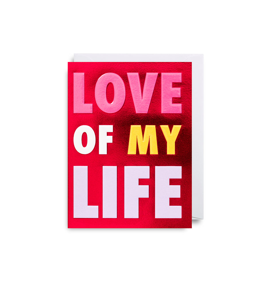 Klappkarte Mini Love Of My Life