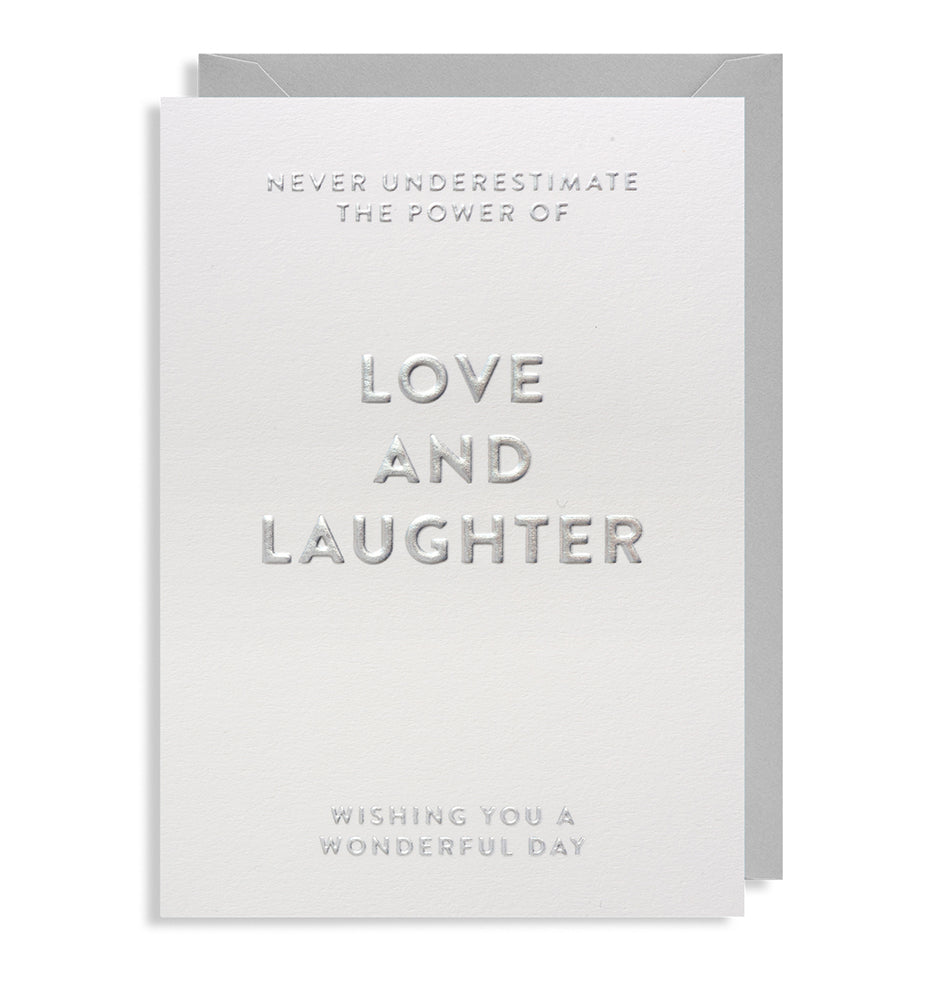 Klappkarte Laugh And Laughter