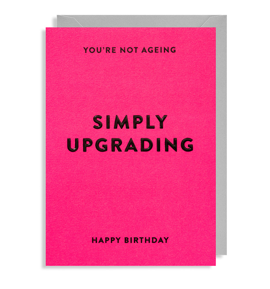 Klappkarte Simply Upgrading