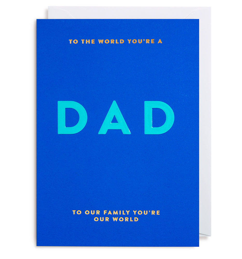 Klappkarte Dad