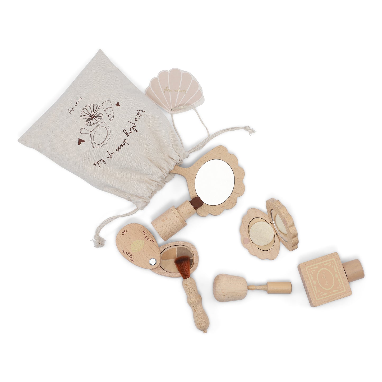 Holzspielzeug Schminkset "Beauty Set"