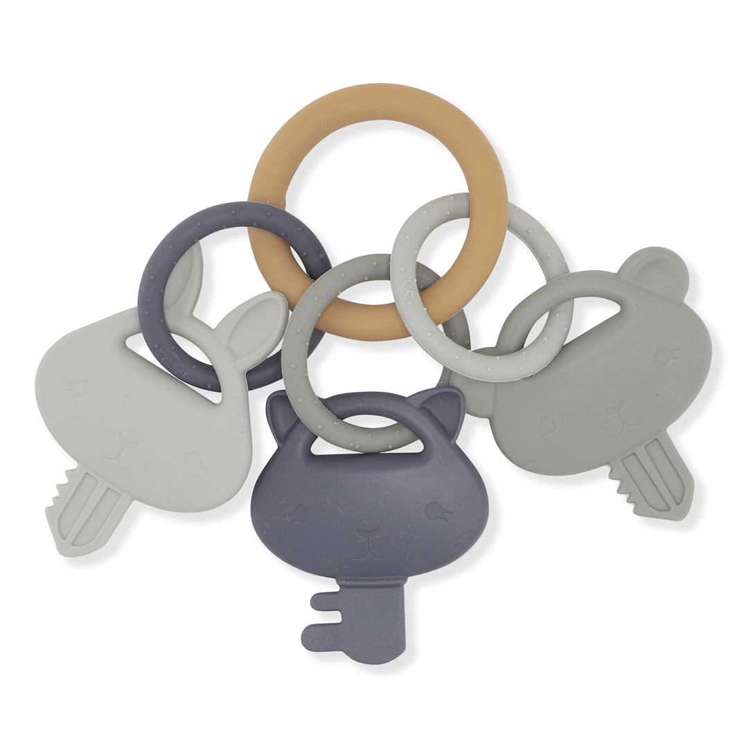 Beißring/Greifling "Keys" - Blue