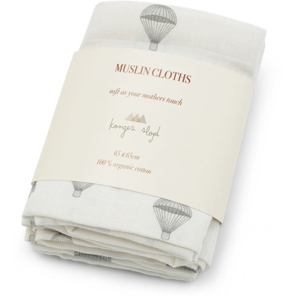 Musselintücher "Parachute" 3er Pack