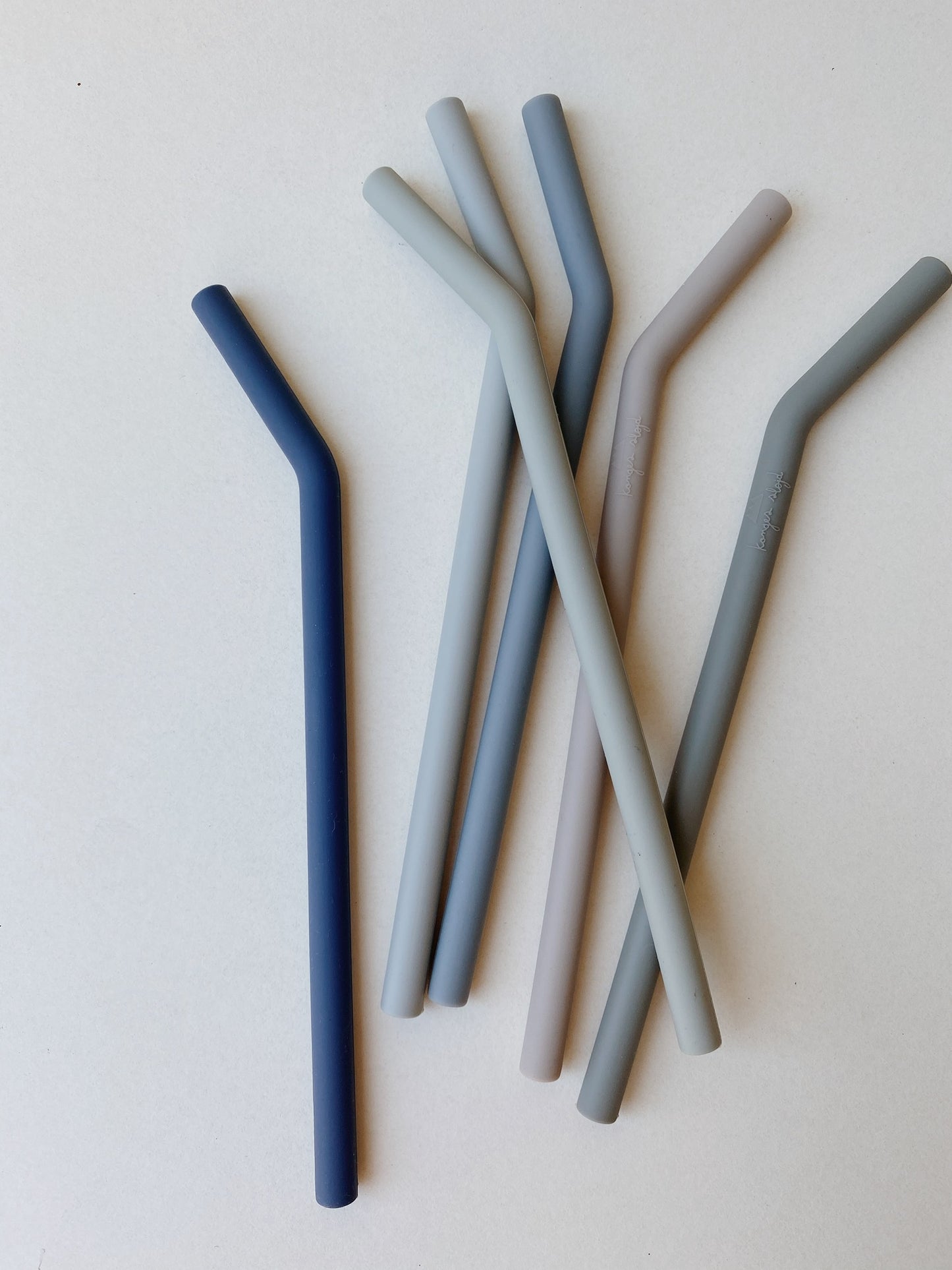 Strohhalme "Blue" 6er-Pack