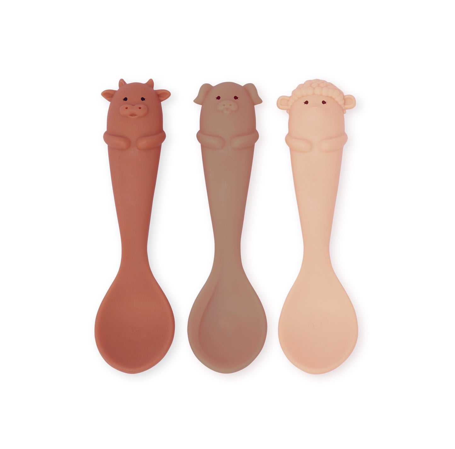 Babylöffel "Rose Mix" 3er Pack